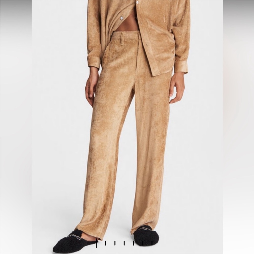 rag & bone Ellie Corduroy Straight Leg Pants